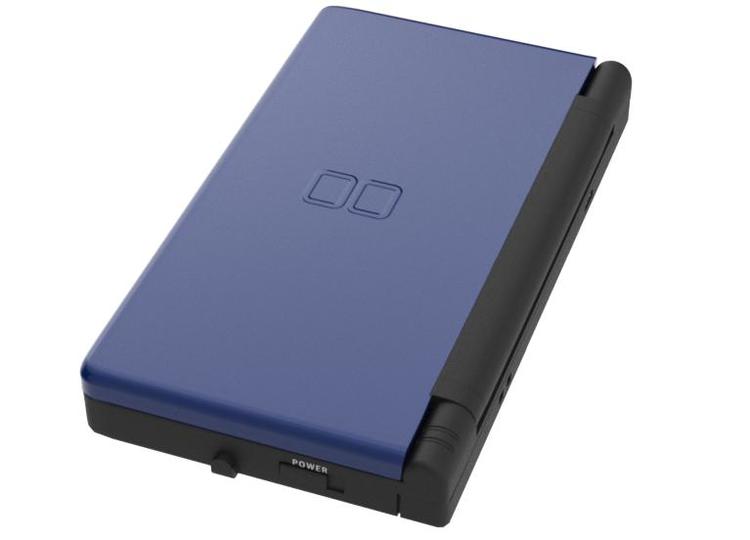 Nintendo DS Lite  -  Black & Cobalt Blue  ( Boîte comme neuve et livret inclus ) (usagé)
