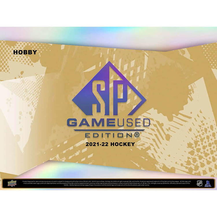 Upper Deck - Booster Hobby - 2021-22 Hockey SP GameUsed Edition