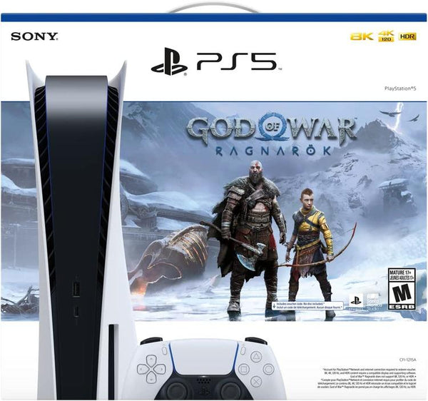 Sony PlayStation 5 édition God of War Ragnarök avec lecteur Blu-ray