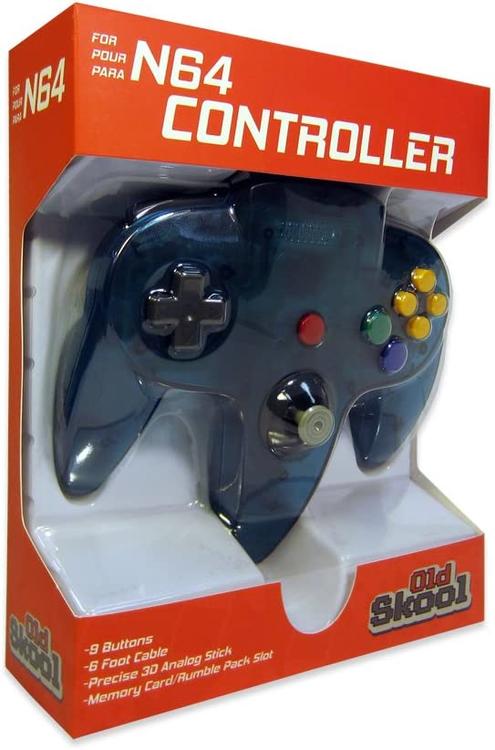 Old Skool - Wired Controller for Nintendo 64 - Turquoise