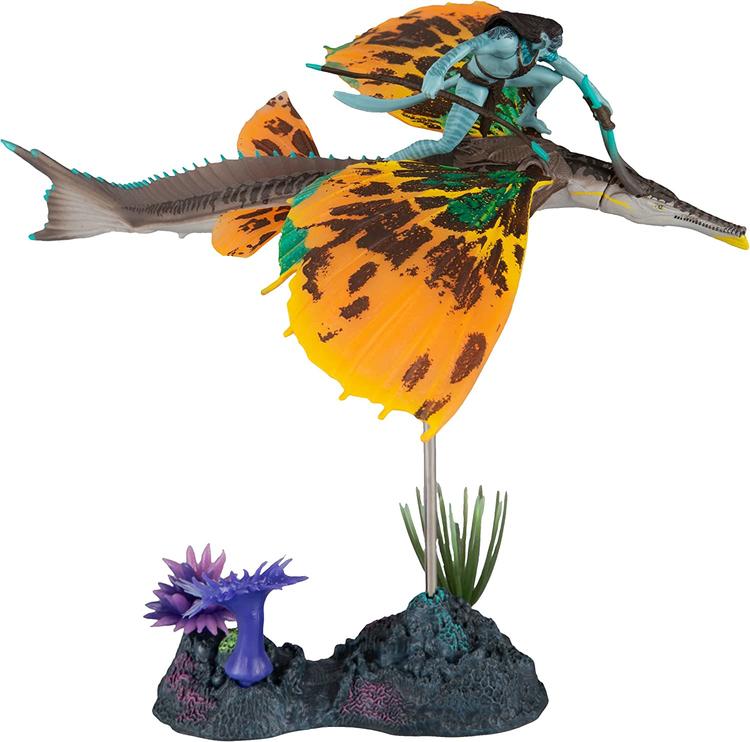 McFarlane - Figurine action de 6.3cm et 20cm  -  Disney Avatar  -  Tonowari & Skimwing