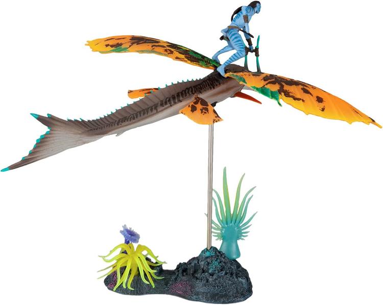 McFarlane - 6.3cm and 20cm action figure - Disney Avatar - Jake Sully & Skimwing