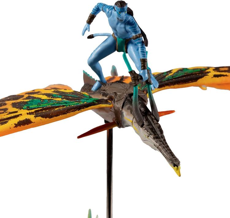 McFarlane - 6.3cm and 20cm action figure - Disney Avatar - Jake Sully & Skimwing