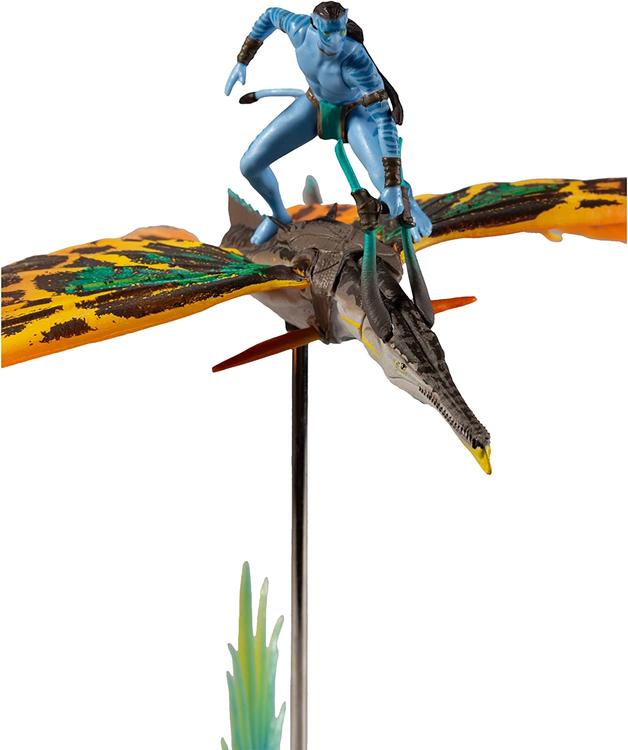 McFarlane - Figurine action de 6.3cm et 20cm  -  Disney Avatar  -  Jake Sully & Skimwing