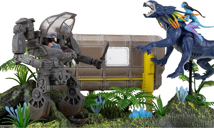 McFarlane - 6.3cm action figure in the world of Pandora - Disney Avatar - Shack site battle