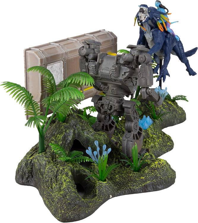 McFarlane - Figurine action de 6.3cm dans le monde de Pandora  -  Disney Avatar  -  Shack site battle