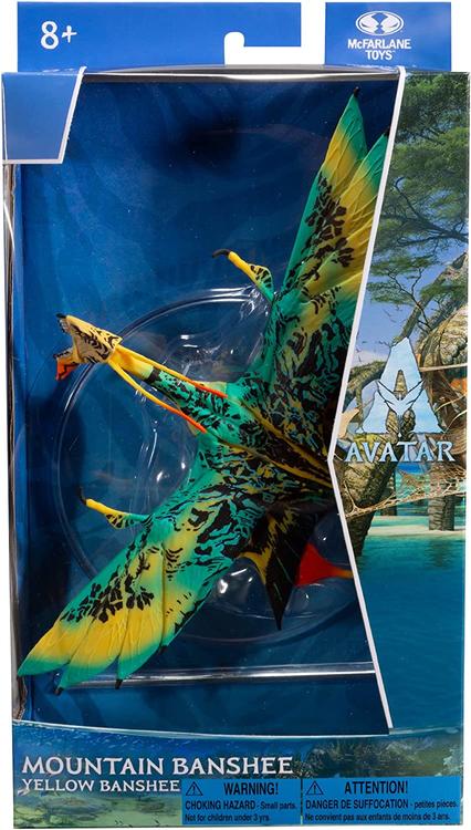 McFarlane - Figurine action de 20cm  -  Disney Avatar  -  Mountain Banshee Yellow Banshee