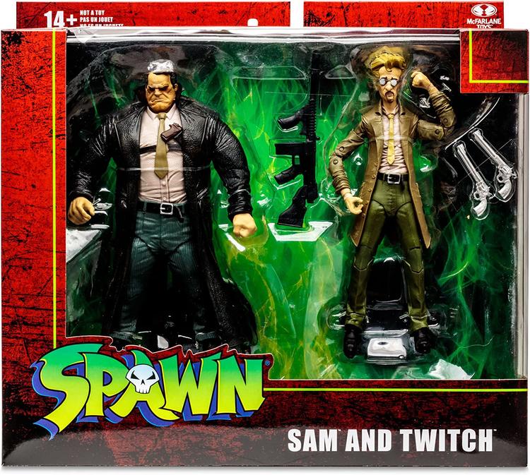 McFarlane - Figurine action de 17.8cm  -  Spawn  -  Sam and Twitch