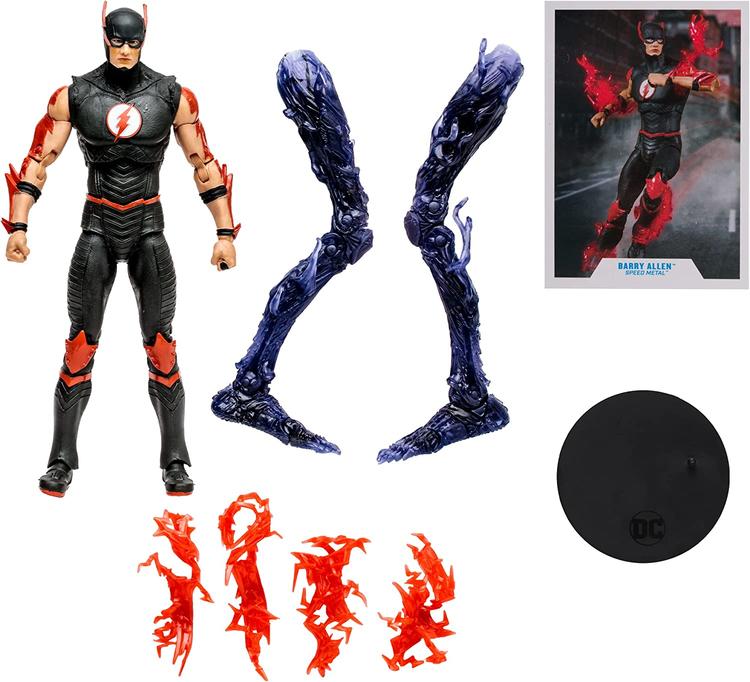 McFarlane - Figurine action de 17.8cm  -  DC Multiverse  -  Speed Metal  -  Barry Allen