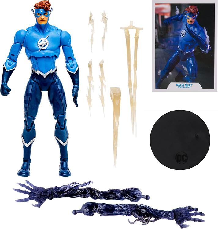 McFarlane - Figurine action de 17.8cm  -  DC Multiverse  -  Speed Metal  -  Wally West