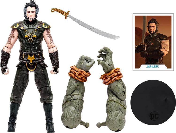 McFarlane - Figurine action de 17.8cm  -  DC Multiverse  -  Batman: Arkham City  -  Ra's Al Ghul