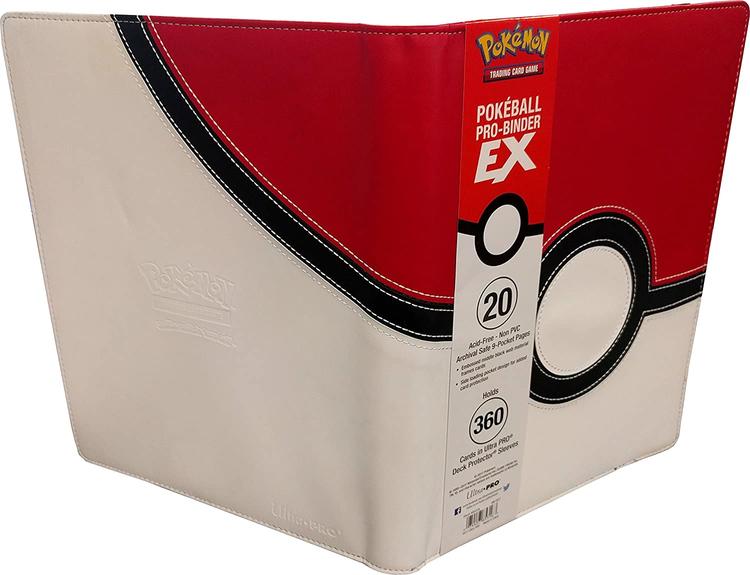 Ultra Pro - Portfolio Pro Premium à 18 pochettes - 360 emplacements  -  Pokémon  -  Pokéball