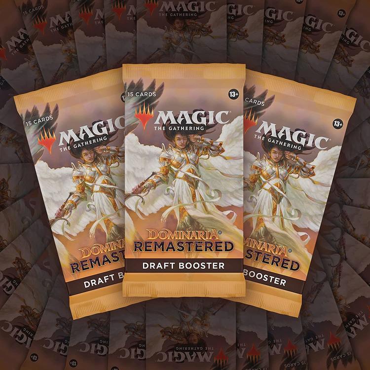 Magic The Gathering - Draft Boosters  -  Dominaria Remastered
