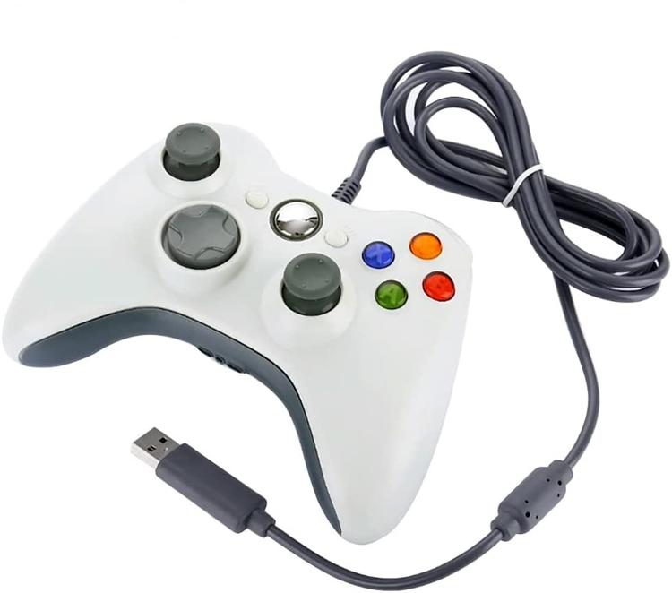 Old Skool - Wired Controller for Xbox 360 - White