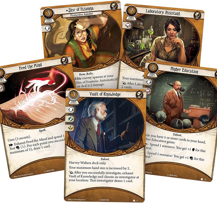 ARKHAM HORROR  -  THE CARD GAME  -  HARVEY WALTERS  -  INVESTIGATOR STARTER DECK