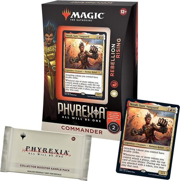 Magic The Gathering - Commander Deck  -  Phyrexia All will be one  -  Rebellion rising