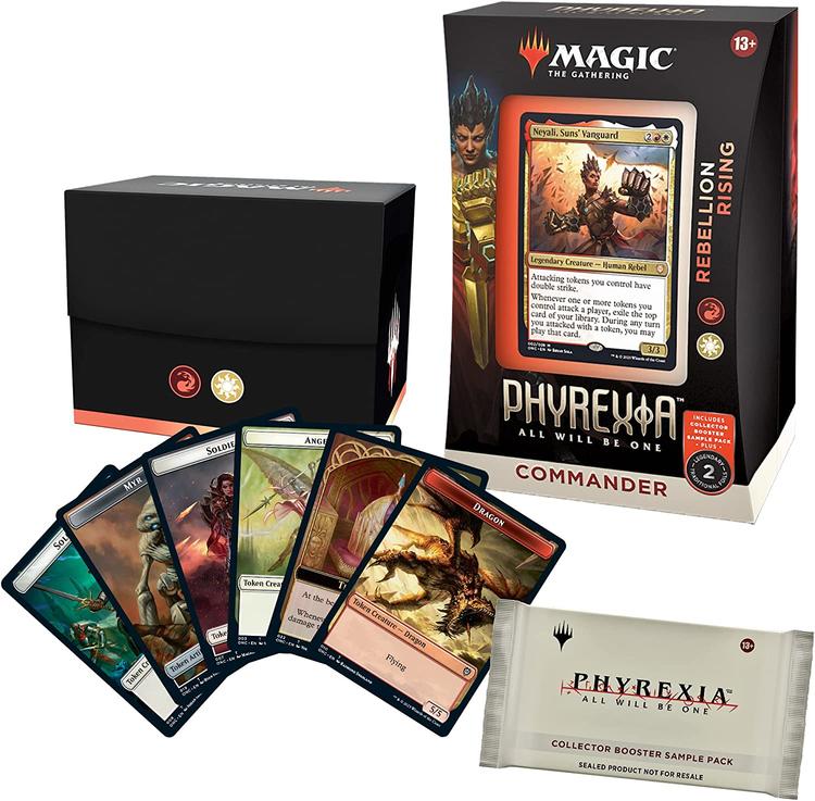 Magic The Gathering - Commander Deck  -  Phyrexia All will be one  -  Rebellion rising