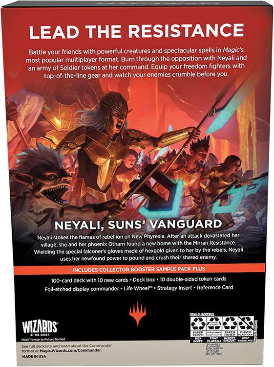Magic The Gathering - Commander Deck  -  Phyrexia All will be one  -  Rebellion rising