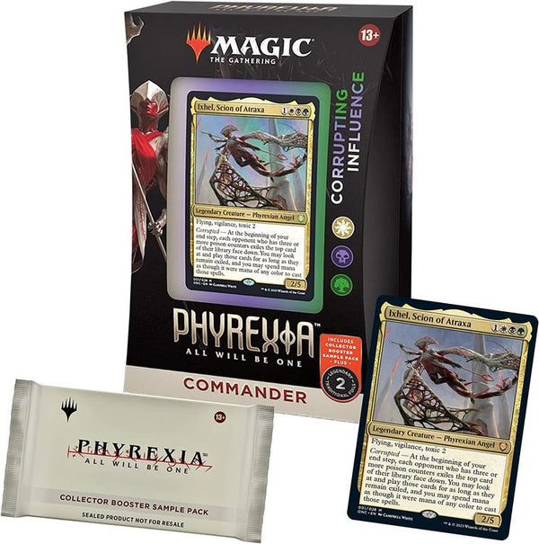 Magic The Gathering - Commander Deck  -  Phyrexia All will be one  -  Corrupting influence