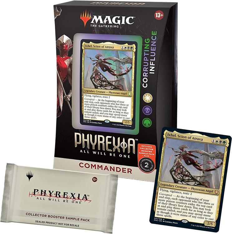 Magic The Gathering - Commander Deck  -  Phyrexia All will be one  -  Corrupting influence