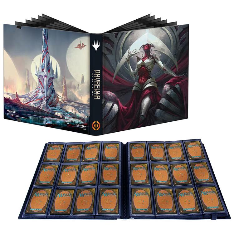 Ultra Pro - Portfolio 12 pochettes - 480 emplacements  -  Magic The Gathering  - Phyrexia All wil be one  -  Elesh Norm