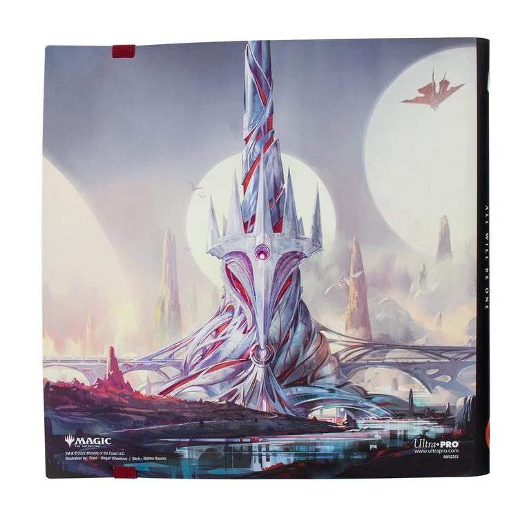 Ultra Pro - Portfolio 12 pochettes - 480 emplacements  -  Magic The Gathering  - Phyrexia All wil be one  -  Elesh Norm