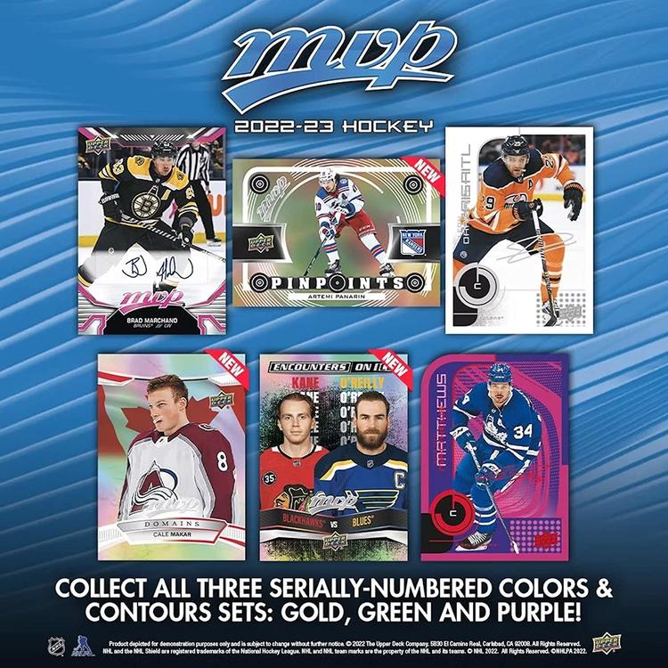 Upper Deck - Booster Hobby - MVP 2022-23 Hockey