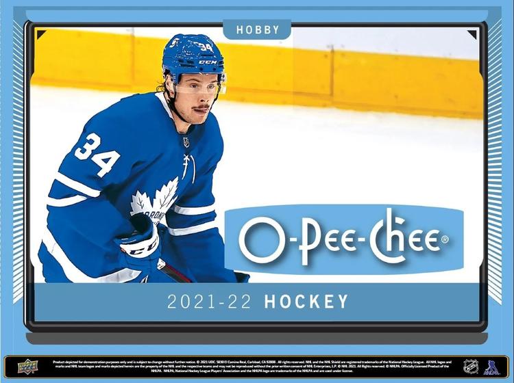 Upper Deck - Booster Hobby - 2021-22 O-Pee-Chee Hockey