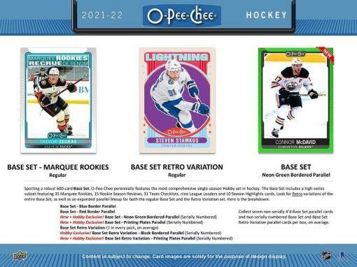 Upper Deck - Booster Hobby - 2021-22 O-Pee-Chee Hockey