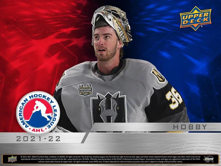 Upper Deck - Booster Hobby  -  2021-22 AHL American Hockey League