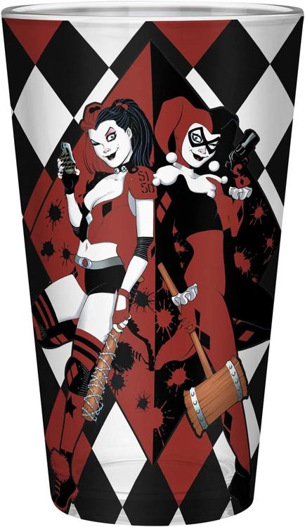 ABYstyle - Grand Verre 400 ml  -  DC Comic Harley Quinn