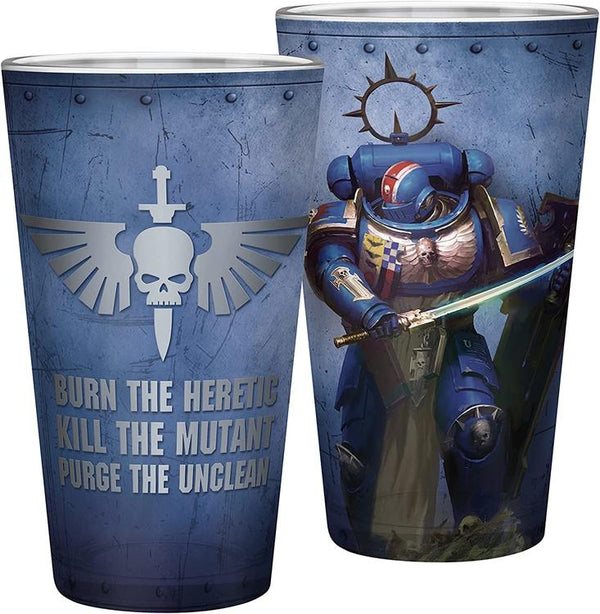 ABYstyle - Large Glass 400 ml - Warhammer 40,000