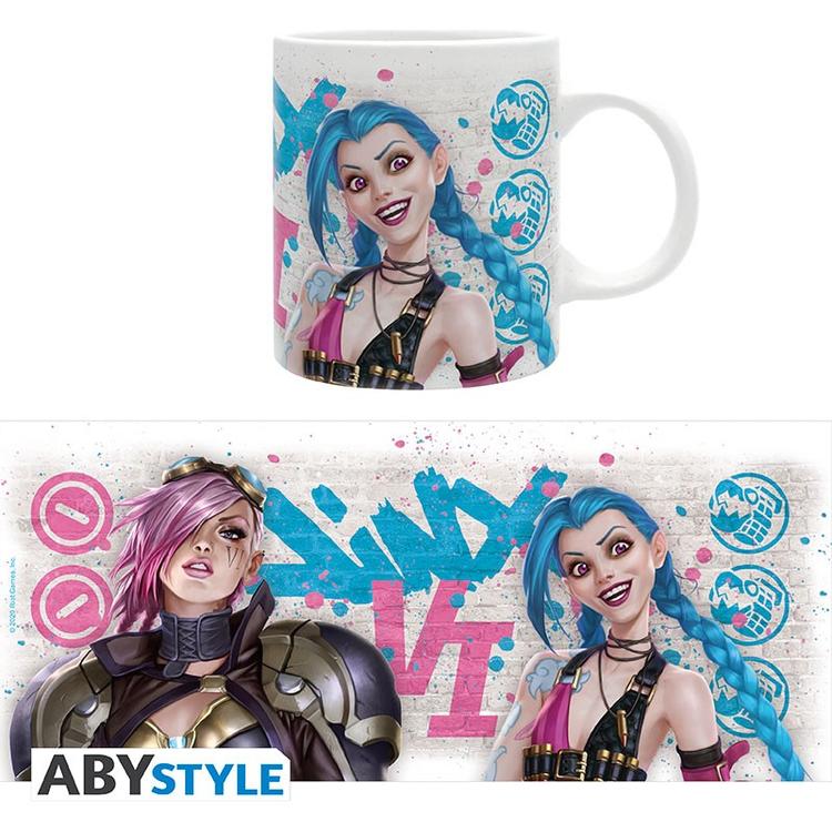 ABYstyle - Tasse de 320 ml  -   League of Legends  -  Vi vs Jinx