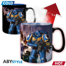 ABYstyle - Large 460 ml thermo-reactive mug - Warhammer 40,000 - Loyalists vs Traitors