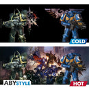 ABYstyle - Large 460 ml thermo-reactive mug - Warhammer 40,000 - Loyalists vs Traitors