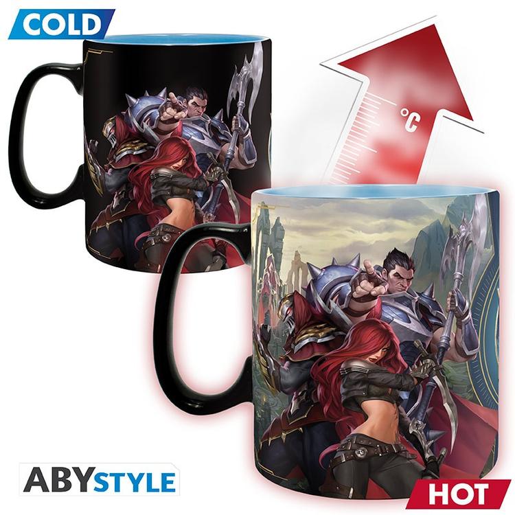 ABYstyle - Grande tasse thermo-réactive de 460 ml  -  League of legends