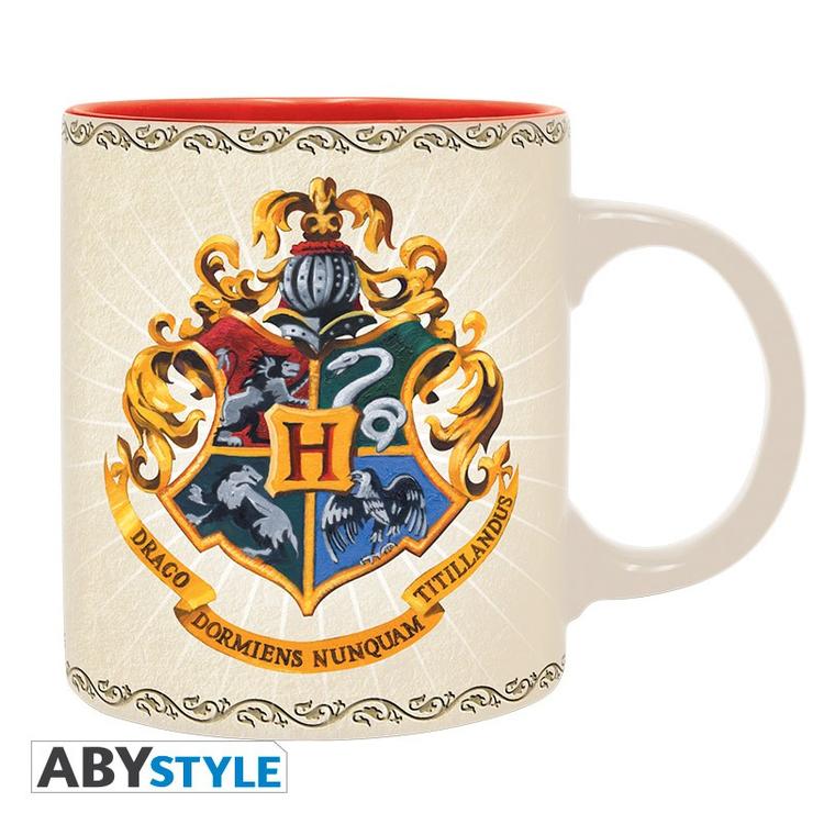 ABYstyle - Coffret Cadeau avec Tasse de 320 ml + porte-clé + cahier à noter  -  Wizarding World Harry Potter