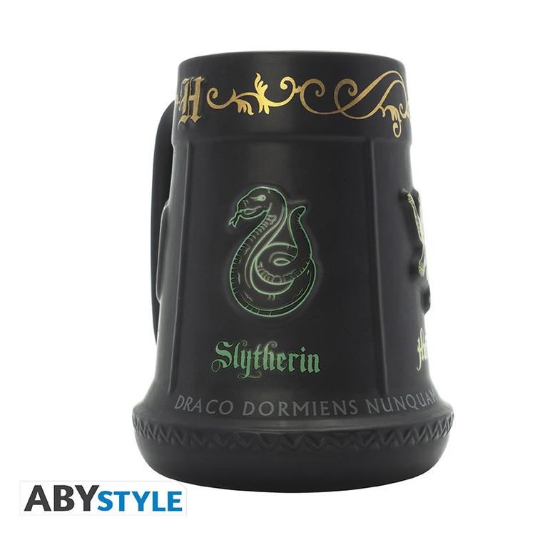 ABYstyle - Très grande tasse 3D des 4 maisons de 650 ml  -  Wizarding World Harry Potter  -