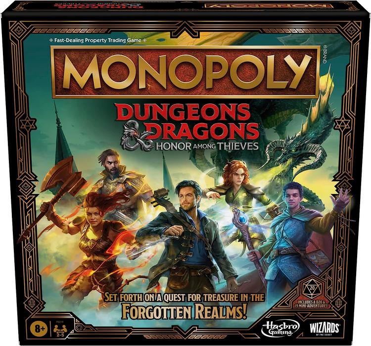 Monopoly Dungeon And Dragon: Honor Among Thieves