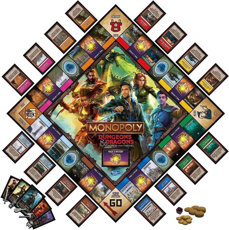 Monopoly Dungeon And Dragon: Honor Among Thieves