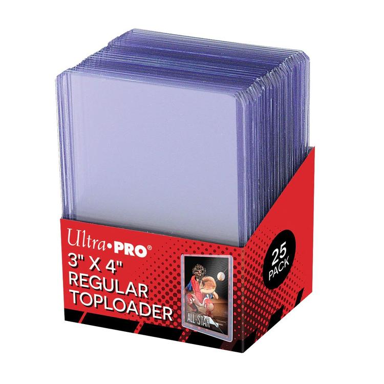 Ultra Pro - Paquet de TopLoader pour carte standard (3" X 4")