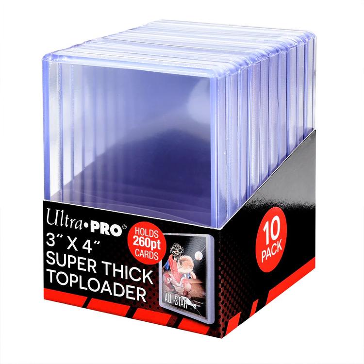 Ultra Pro - Paquet de TopLoader pour carte standard (3" X 4")