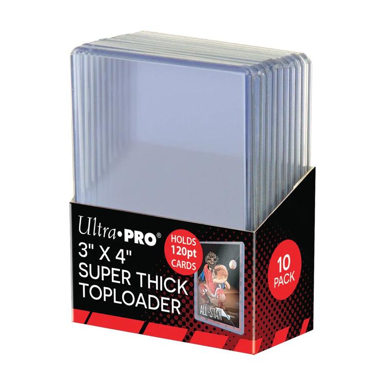 Ultra Pro - Paquet de TopLoader pour carte standard (3" X 4")