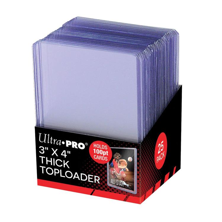 Ultra Pro - Paquet de TopLoader pour carte standard (3" X 4")