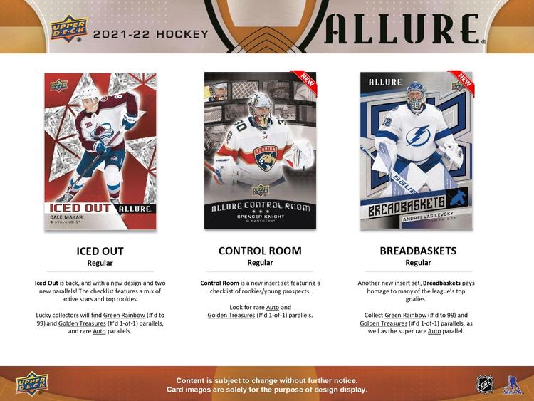 Upper Deck - Booster Hobby - 2021-22 Hockey Allure