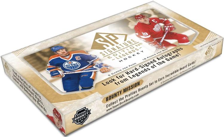 Upper Deck - Booster Hobby - SP Signature Edition Legends Hockey