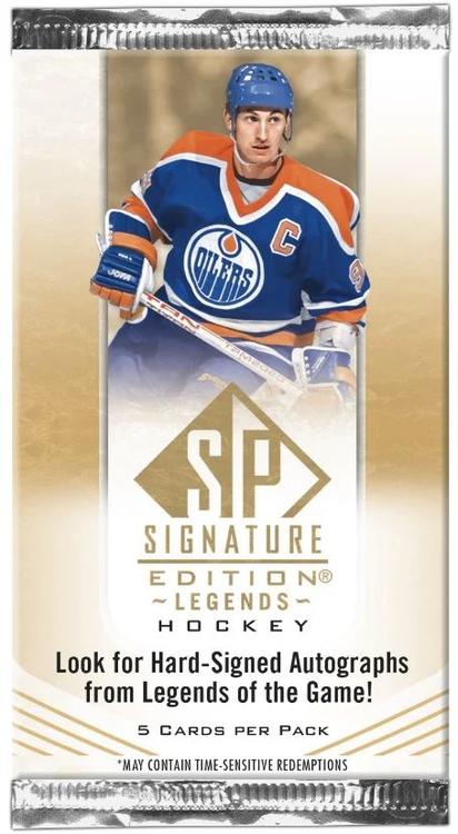 Upper Deck - Booster Hobby - SP Signature Edition Legends Hockey