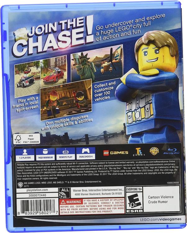 LEGO CITY UNDERCOVER  ( VA ) (usagé)