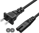 Old Skool - Type 8 Universal Power Cord ( PS2 slim / Xbox / PS3 SLIM / Xbox One S / Xbox series S and series X / PS4 / PS5 )