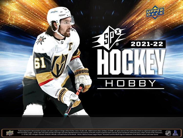 Upper Deck - Hobby Booster Box - SPX 2021-22 Hockey